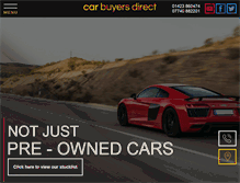 Tablet Screenshot of carbuyersdirectuk.co.uk